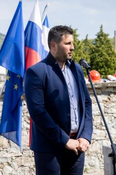 POSTAVITEV TEMELJNEGA KAMNA V ŠMIHELU 9.5.2022 - Valter Leban-7146